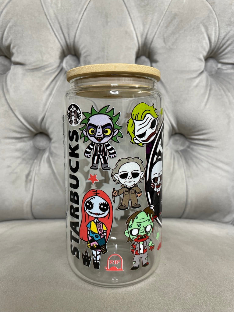 Horror Friends Glass Can