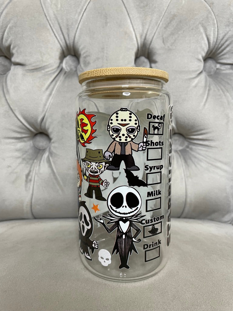 Horror Friends Glass Can