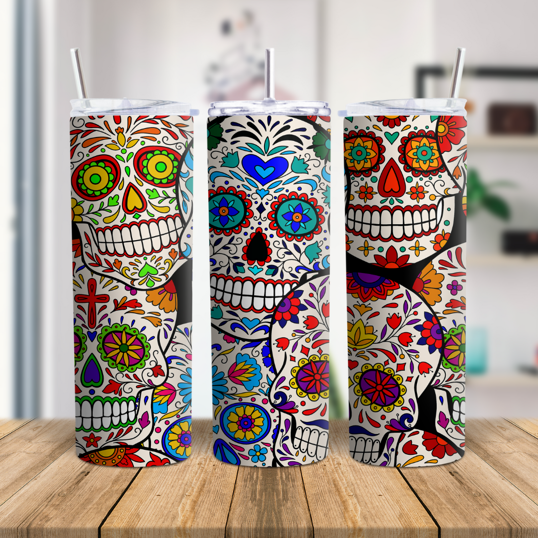 Sugar Skulls Tumbler