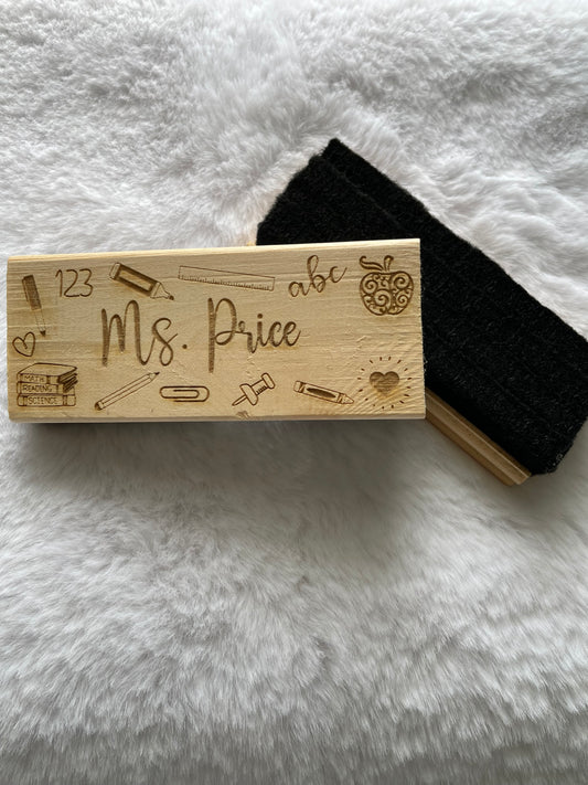 Personalized Teacher Dry Eraser