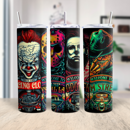 Horror Friends 1 Tumbler