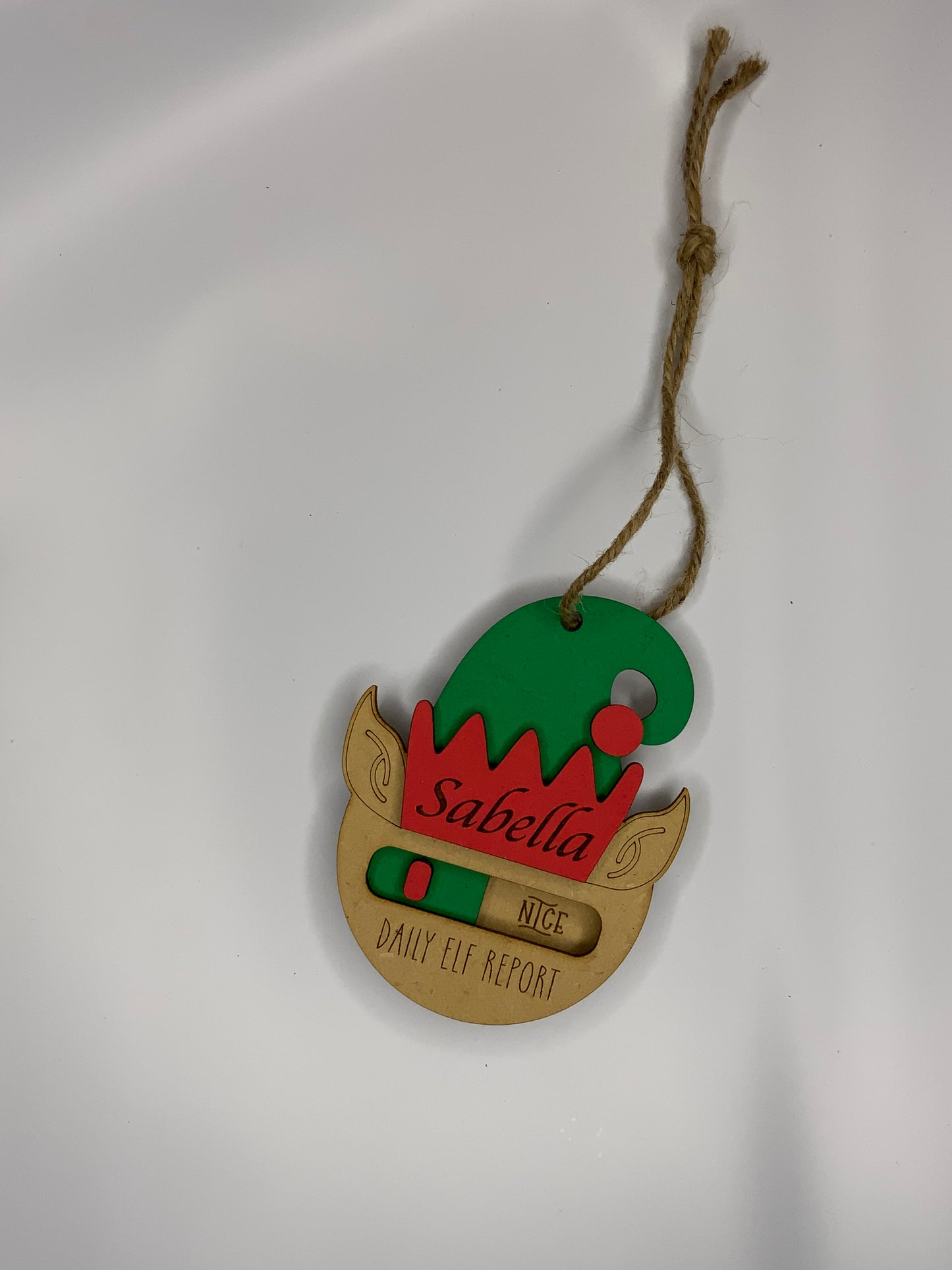 Daily Elf Report Ornament