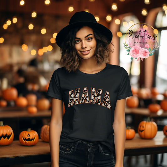 Halloween Mama Shirt or Crewneck