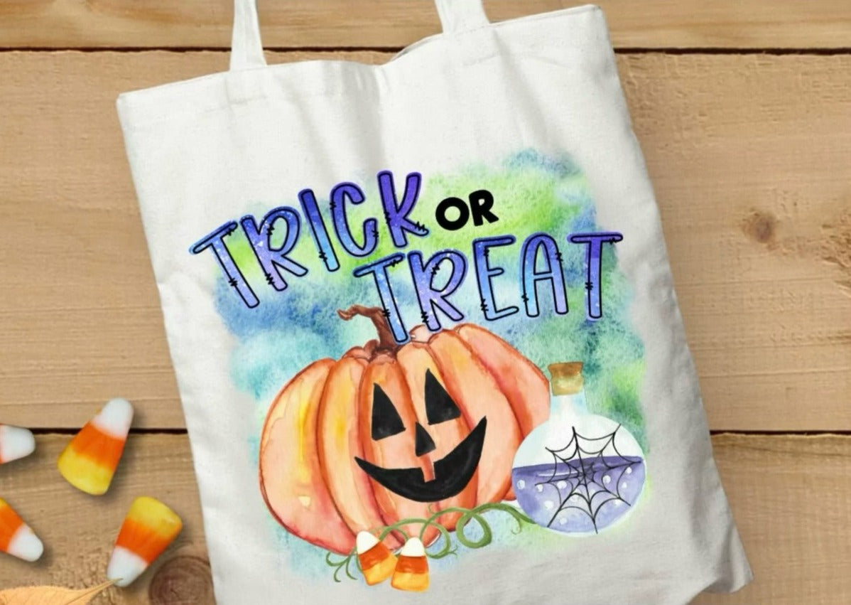 Halloween White/Cream Tote Bag